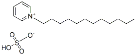 1-dodecylpyridinium hydrogen sulphate CAS#: 17342-21-1
