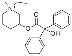 1-ethyl-1-methyl-3-(oxidodiphenylacetoxy)piperidinium CAS#: 13473-38-6