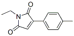1-ethyl-3-(4-methylphenyl)pyrrole-2,5-dione CAS#: 15093-84-2