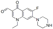 1-ethyl-6-fluoro-3-formyl-1,4-dihydro-4-oxo-7-piperazinylquinoline CAS#: 110719-56-7