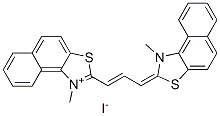 1-methyl-2-[3-(1-methylnaphtho[1,2-d]thiazolin-2-ylidene)propenyl]naphtho[1,2-d]thiazolium iodide CAS#: 2785-01-5