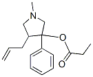 1-methyl-3-phenyl-4-prop-2-enyl-pyrrolidin-3-ol, propanoate CAS#: 102280-72-8