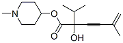 (1-methyl-4-piperidyl) 2-hydroxy-5-methyl-2-propan-2-yl-hex-5-en-3-yno ate CAS#: 101564-60-7