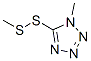 1-methyl-5-(methyldithio)-1H-tetrazole CAS#: 101554-56-7
