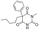 1-methyl-5-pentyl-5-phenylbarbituric acid CAS#: 112769-18-3