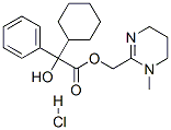 (1-methyl-5,6-dihydro-4H-pyrimidin-2-yl)methyl 2-cyclohexyl-2-hydroxy-2-phenyl-acetate hydrochloride CAS#: 21609-10-9