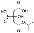 (1-methylethyl) dihydrogen 2-hydroxypropane-1,2,3-tricarboxylate CAS#: 1321-57-9