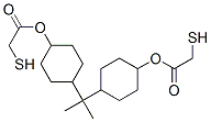 (1-methylethylidene)di-4,1-cyclohexanediyl bis(mercaptoacetate) CAS#: 24293-41-2