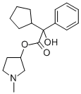 1-methylpyrrolidin-3-yl cyclopentylphenylglycolate CAS#: 13118-11-1