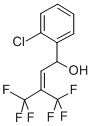 1-(o-Chlorophenyl)-4,4,4-trifluoro-3-(trifluoromethyl)-2-buten-1-ol CAS#: 100482-52-8