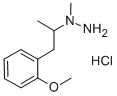 1-(o-Methoxy-alpha-methylphenethyl)-1-methylhydrazine hydrochloride CAS#: 102570-89-8