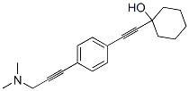 1-[[p-[3-(Dimethylamino)-1-propynyl]phenyl]ethynyl]-1-cyclohexanol CAS#: 14893-26-6