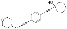1-[[p-(3-Morpholino-1-propynyl)phenyl]ethynyl]-1-cyclohexanol CAS#: 14991-97-0