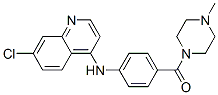 1-[p-[(7-Chloro-4-quinolyl)amino]benzoyl]-4-methylpiperazine CAS#: 25143-11-7