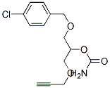 1-[(p-Chlorobenzyl)oxy]-3-(2-propynyloxy)-2-propanol carbamate CAS#: 26310-04-3