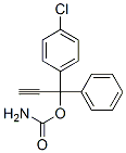 1-(p-Chlorophenyl)-1-phenyl-2-propyne-1-ol=carbamate CAS#: 10473-70-8