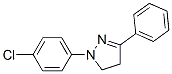 1-(p-Chlorophenyl)-3-phenyl-2-pyrazoline CAS#: 2535-78-6