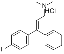 1-(p-Fluorophenyl)-1-phenyl-3-dimethylaminoprop-1-ene hydrochloride CAS#: 21175-67-7