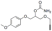 1-(p-Methoxyphenoxy)-3-(2-propynyloxy)-2-propanol carbamate CAS#: 16222-52-9
