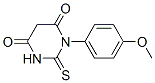 1-(p-Methoxyphenyl)-2-thioxo-2,3-dihydropyrimidine-4,6(1H,5H)-dione CAS#: 28921-29-1