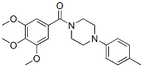 1-(p-Tolyl)-4-(3,4,5-trimethoxybenzoyl)piperazine CAS#: 17766-75-5