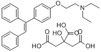 1-(p-(beta-Diethylaminoethoxy)phenyl)-1,2-diphenylethylene citrate CAS#: 102433-95-4