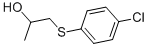 1-(p-chlorophenylthio)-2-propanol CAS#: 13663-04-2