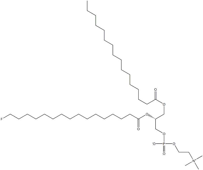 1-palMitoyl-2-(16-fluoropalMitoyl)-sn-glycero-3-phosphocholine CAS#: 215362-14-4