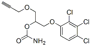 [1-prop-2-ynoxy-3-(2,3,4-trichlorophenoxy)propan-2-yl] carbamate CAS#: 29483-47-4