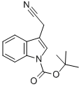 [1-(tert-Butoxycarbonyl)indol-3-yl]acetonitrile CAS#: 218772-62-4