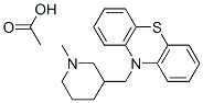 10-[(1-methyl-3-piperidyl)methyl]-10H-phenothiazine monoacetate CAS#: 24360-97-2
