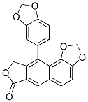 10-(1,3-Benzodioxol-5-yl)furo[3',4':6,7]naphtho[1,2-d]-1,3-dioxol-7(9H)-one CAS#: 18920-47-3