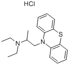 10-[2-DIETHYLAMINOPROPYL]PHENOTHIAZINE CAS#: 1094-08-2