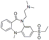10-[2-(Dimethylamino)ethyl]-8-(ethylsulfonyl)-5,10-dihydro-5-methyl-11H-dibenzo[b,e][1,4]diazepin-11-one CAS#: 22797-20-2