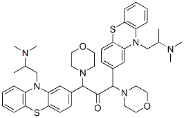 10-(2-Dimethylaminopropyl)-10H-phenothiazin-2-yl(morpholinomethyl) ketone CAS#: 13082-24-1
