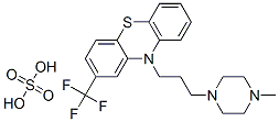 10-[3-(4-methyl-1-piperazinyl)propyl]-2-(trifluoromethyl)phenothiazine sulphate CAS#: 26887-03-6