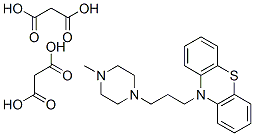 10-[3-(4-methylpiperazin-1-yl)propyl]-10H-phenothiazine dimalonate CAS#: 14777-25-4
