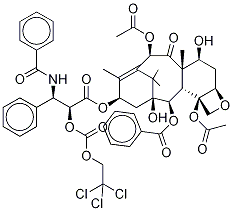 (αR,βS)-β-(BenzoylaMino)-α-[[(2,2,2-trichloroethoxy)carbonyl]oxy]-benzenepropanoic Acid (2aR,4S,4aS,6R,9S,11S,12S,12aR,12bS)-6,12b-Bis(acetyloxy)-12-(benzoyloxy)-2a,3,4,4a,5,6,9,10,11,12,12a,12b-dodeca CAS#: 100431-55-8
