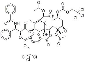 [2aR-[2aα,4β,4aβ,6β,9α(αR*,βS*),11α,12α,12aα,12bα]]-β-(BenzoylaMino)-α-[[(2,2,2-trichloroethoxy)carbonyl]oxy]-benzenepropanoic Acid 6,12b-Bis(acety CAS#: 100449-86-3