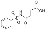 SUCCINIC ACID-MONO-N-PHENYLSULFONYLAMIDE CAS#: 100462-43-9