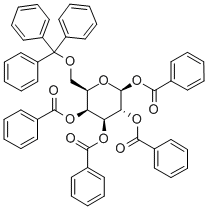 6-O-Trityl-1,2,3,4-tetra-O-benzoyl-β-D-galactopyranose CAS#: 100740-75-8