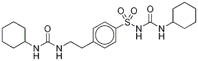 N-[4-(β-Cyclohexylureidoethyl)benzensulfonyl] N'-Cyclohexylurea CAS#: 10079-35-3