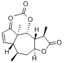 (3R)-4β-Acetoxy-3,3aα,4,4a,7aα,8,9,9aβ-octahydro-3,4aβ,8α-trimethylazuleno[6,5-b]furan-2,5-dione CAS#: 10092-04-3