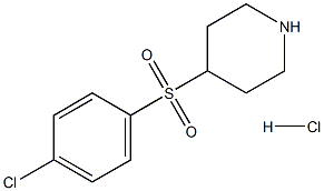 4-[(4-CHLOROPHENYL)SULFONYL]PIPERIDINEHYDROCHLORIDE CAS#: 101768-64-3