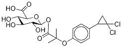Ciprofibrate-O-β-Glucuronide CAS#: 102623-15-4