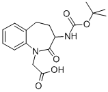 (3-N-BOC-AMINO-2-OXO-2,3,4,5-TETRAHYDRO-BENZO[B]AZEPIN-1-YL)-ACETIC ACID CAS#: 103105-97-1
