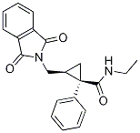 cis-2-[(1,3-Dihydro-1,3-dioxo-2H-isoindol-2-yl)Methyl]-N-ethyl-1-phenylcyclopropanecarboxaMide CAS#: 105310-73-4