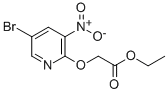 5-Bromo-3-nitro-pyridin-2-yloxy)-acetic acid ethyl ester CAS#: 105544-30-7
