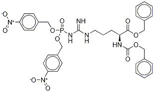 Nα-Carbobenzyloxy-Nω-bis-p-nitrobenzylphospho-L-arginine Benzyl Ester CAS#: 105975-49-3