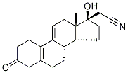 (17α)-17-Hydroxy-3-oxo-19-norpregna-5(10),9(11)-diene-21-nitrile CAS#: 106111-42-6